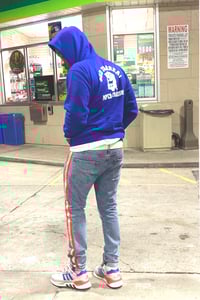 Image 2 of Cool Blue GIGPS Letterman Hoodie & Full Sweatsuit 