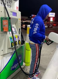 Image 3 of Cool Blue GIGPS Letterman Hoodie & Full Sweatsuit 