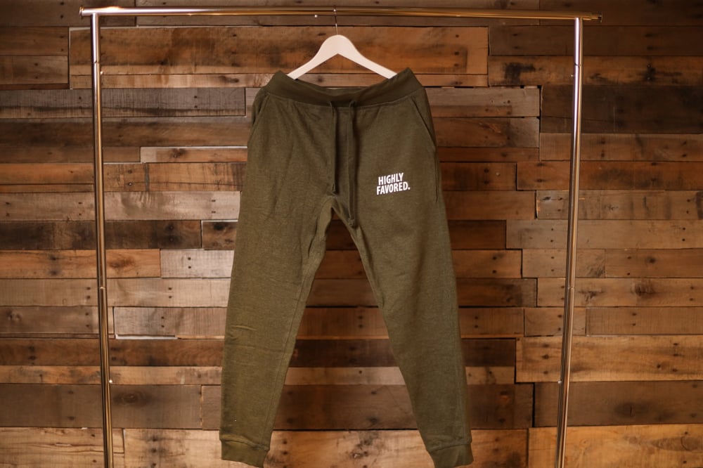 Image of Highly Favored Military Green Joggers