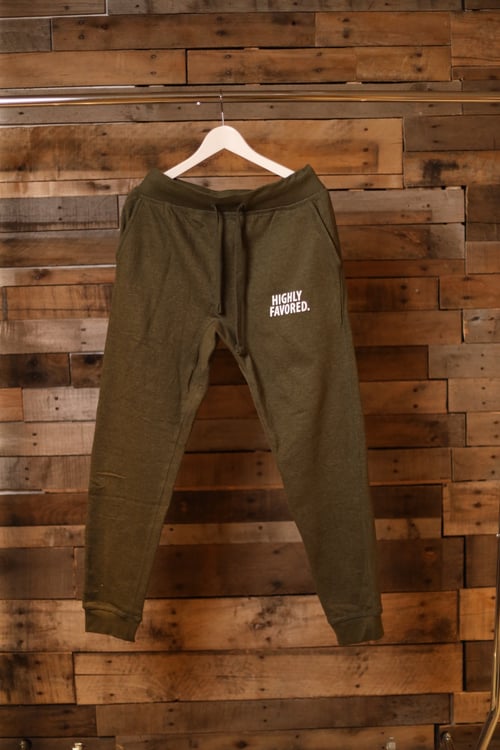 Image of Highly Favored Military Green Joggers