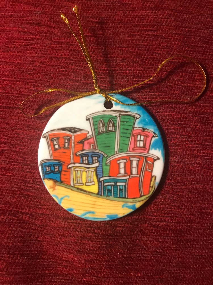 Image of Round Photo Ornament