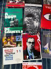 Image 4 of Set of 10 Japanese Jean-Luc Godard film flyers.