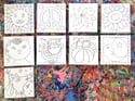 8" x 8" Canvas - variety of designs