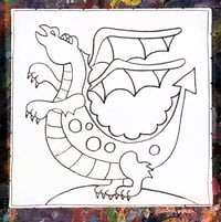 Image 3 of 8" x 8" Canvas - variety of designs