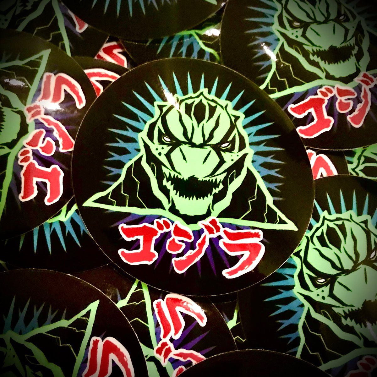 GMK Godzilla Peeker Sticker