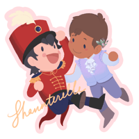 Holidays at the ballet - Klance sticker