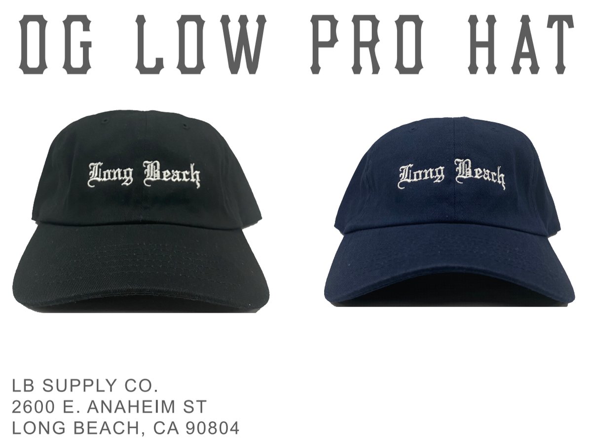 OG Long Beach low pro hat