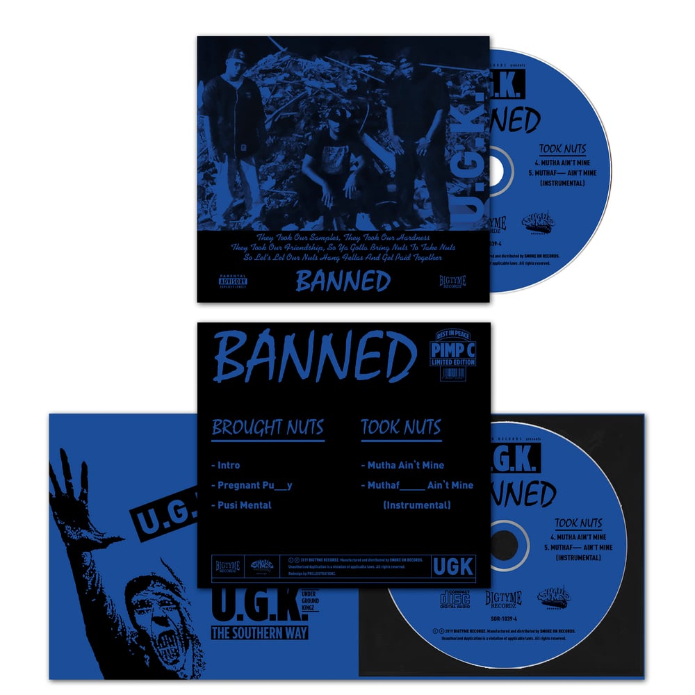 Image of U.G.K. Underground Kingz - Banned CD