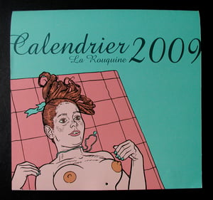 Image of Calendrier La Rouquine 2009