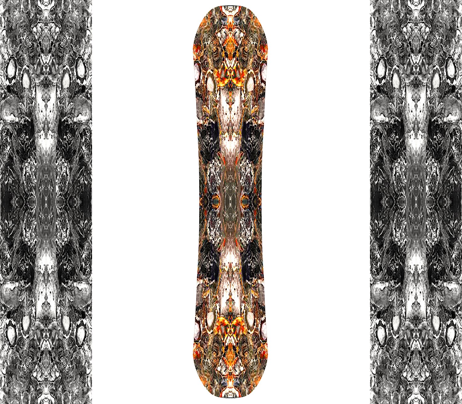 Image of Vulcanized snowboard ๐