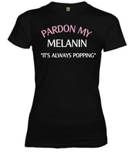 Pardon My Melanin Crew Tee