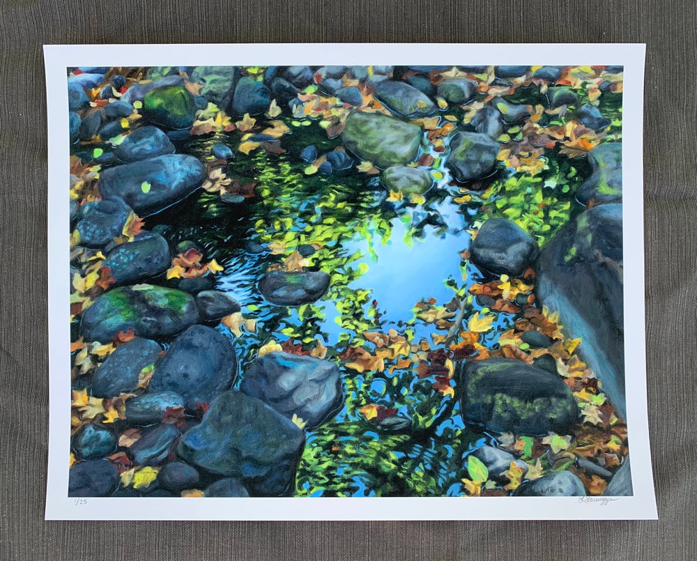 Image of Fall Reflections Giclee Print