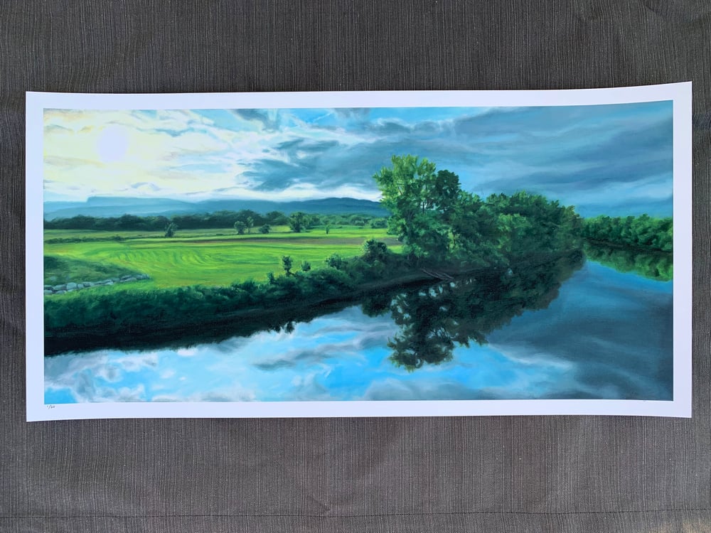 Image of Wallkill River Panorama Giclee Print