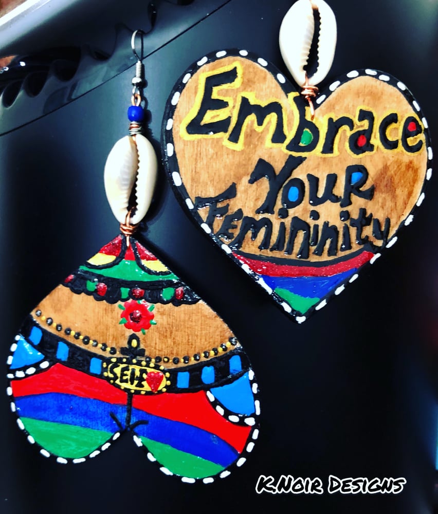 Image of Femininity/Self love Earrings 