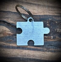 Puzzle piece keychain 