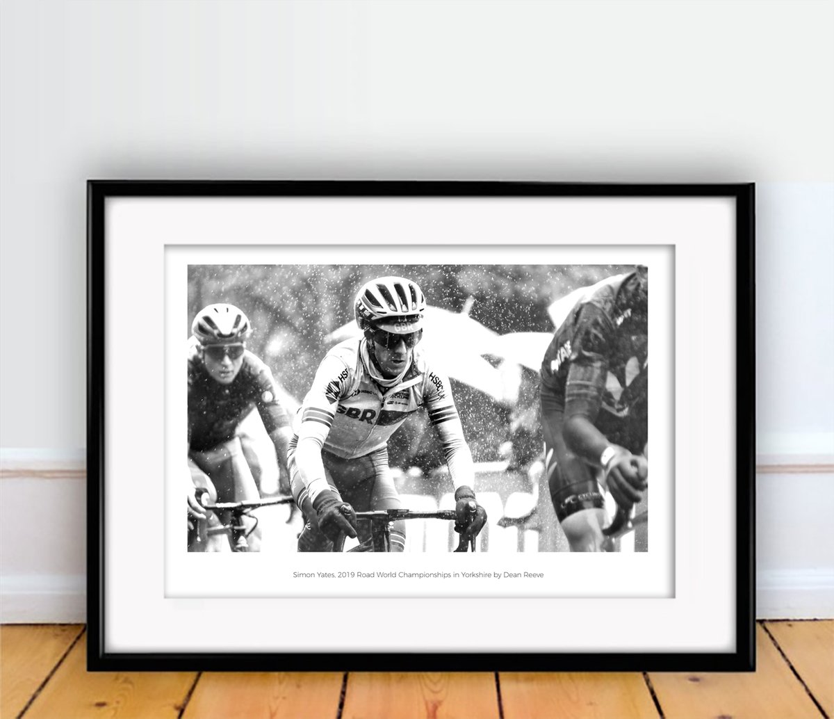 Simon Yates photography print A4 or A3 - By Dean Reeve | Pedalare shop