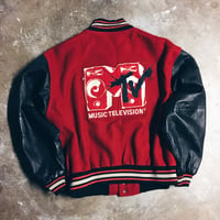 Image 1 of Original 1992 MTV Varsity Jacket.