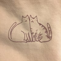 Image 2 of Friend Cats - Crop Hoodies