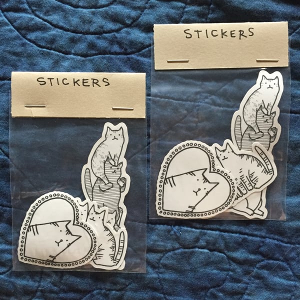 Image of White & Black Sticker Pack