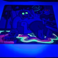 Image 2 of Family guy hand painted canvas 