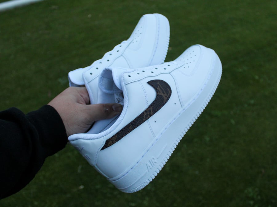 Image of "LV Swoosh" Air Force 1