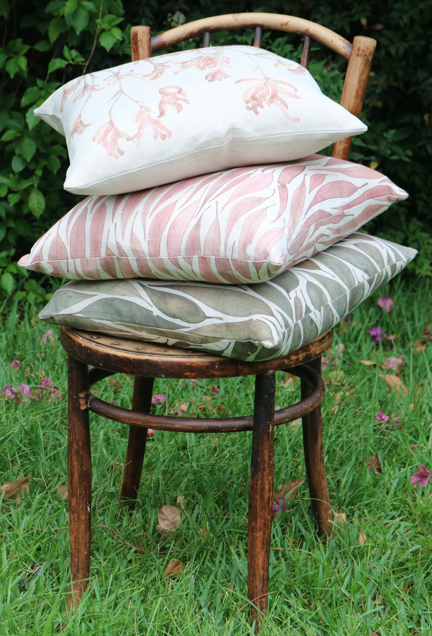 Image of Kangaroo Paw Belgian Cotton Linen Cushion Cover