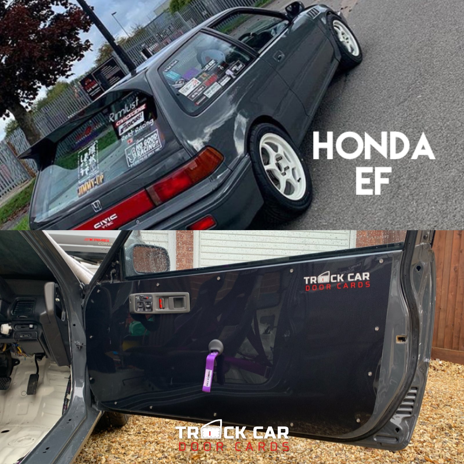 honda civic custom door panels