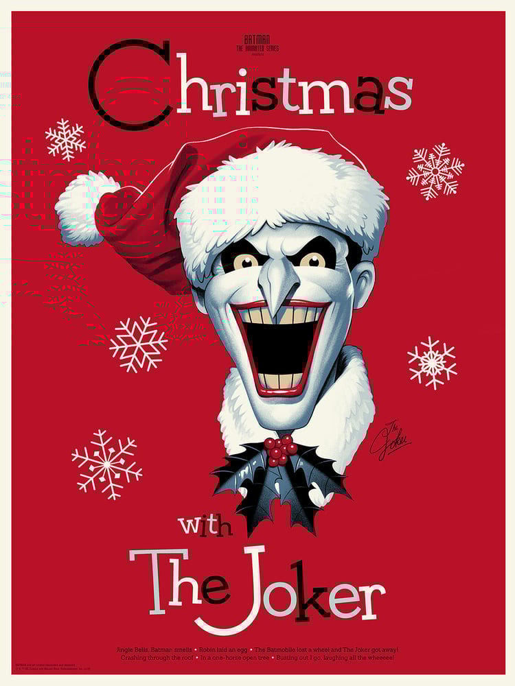 christmas joker pop vinyl