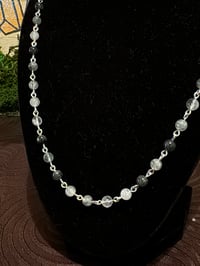 Image 1 of Green Rutilated Quartz Chain