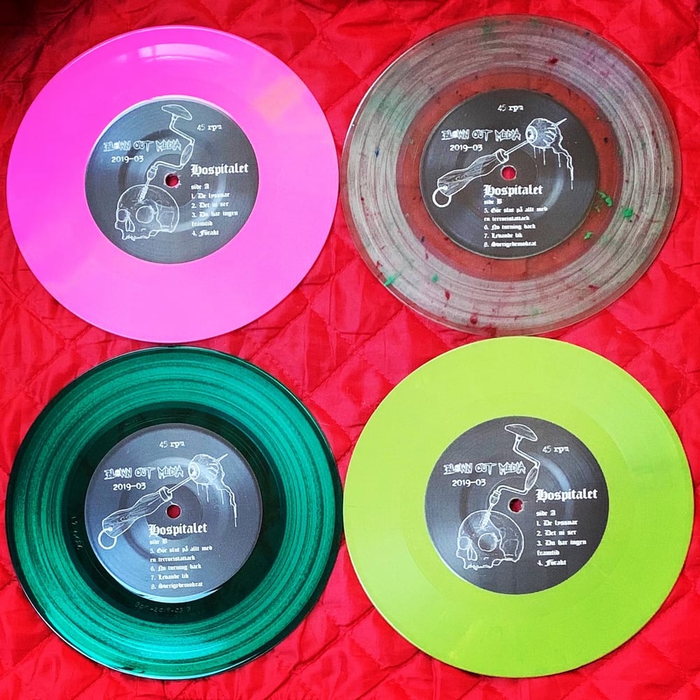 Hospitalet S/T EP random-color vinyl 7-inch record