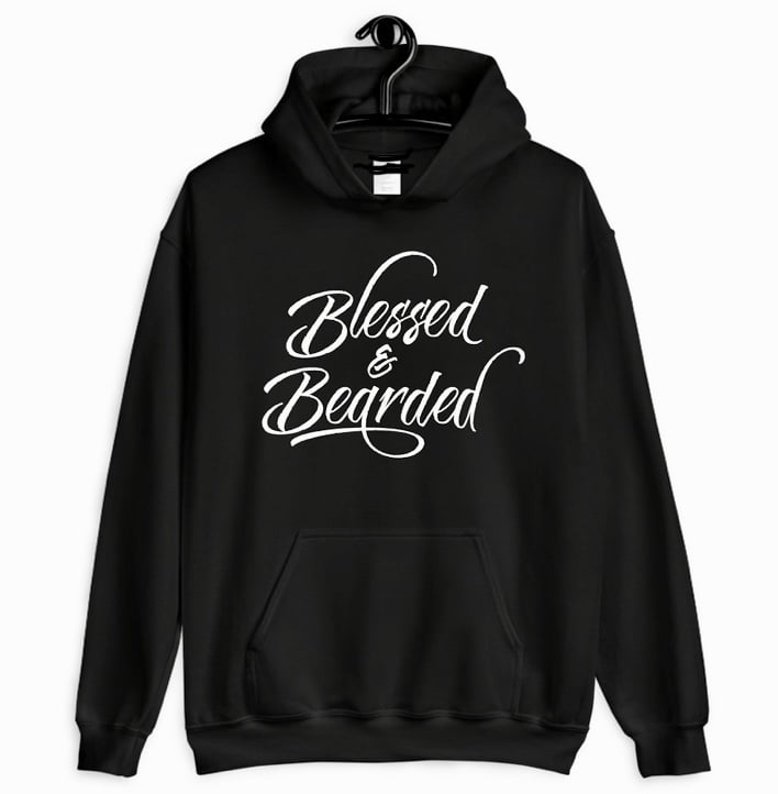 Image of Blessed & Bearded hoodie