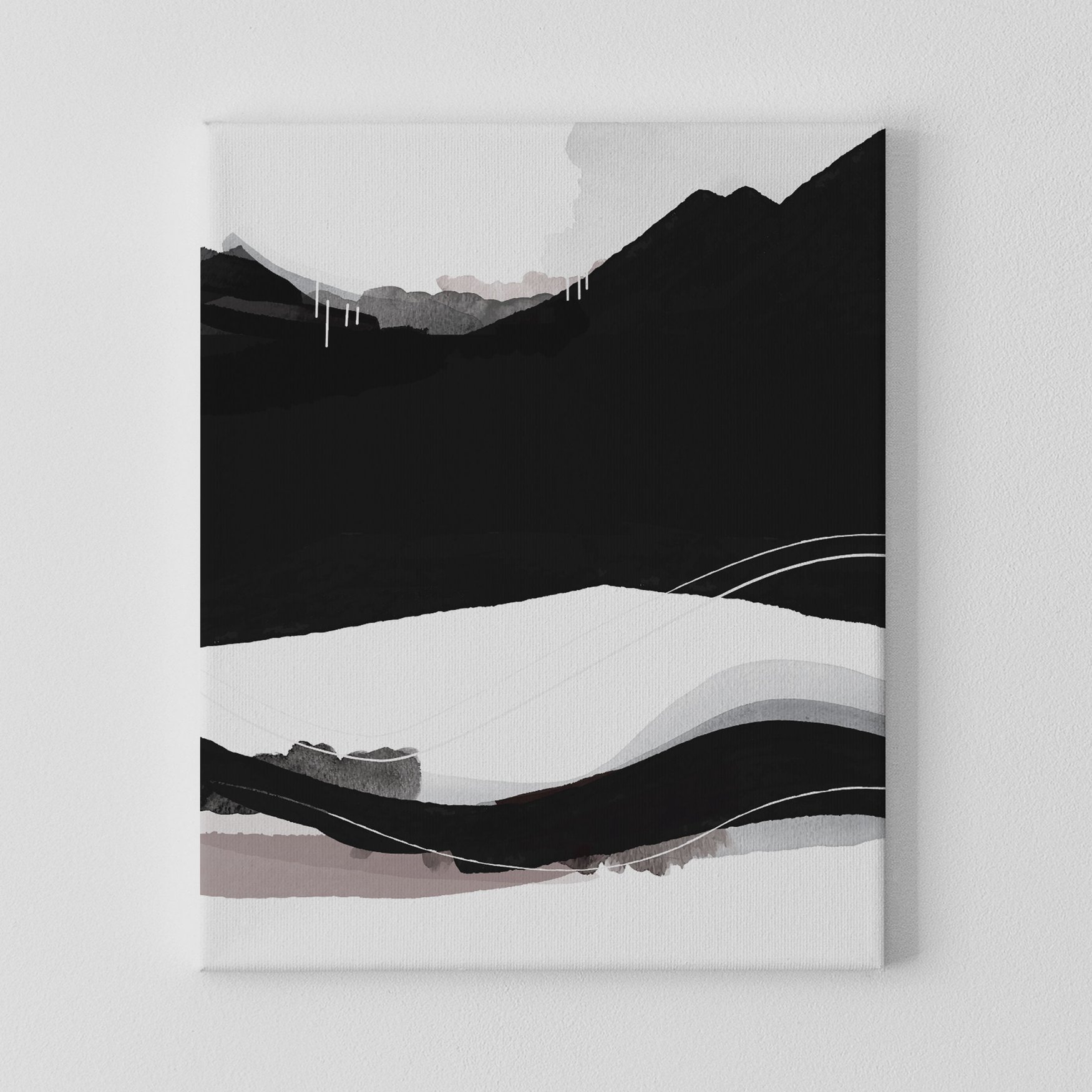 Image of Cascadia Series — 3 Canvas Print Set