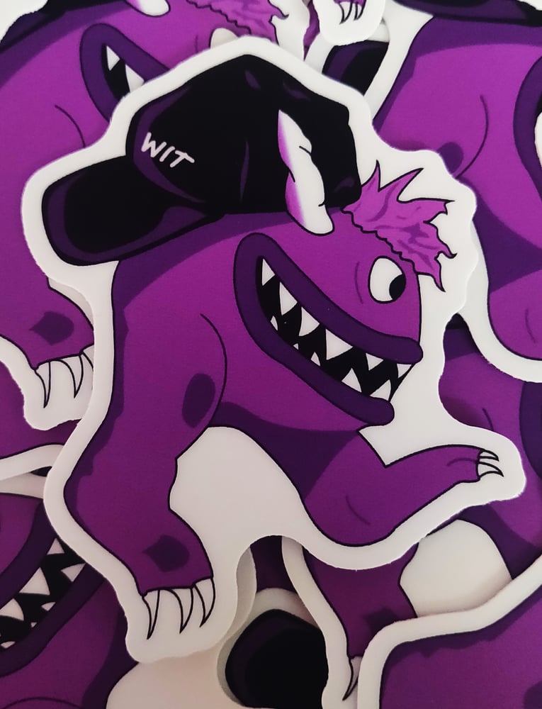 Image of Rukus Monster Sticker