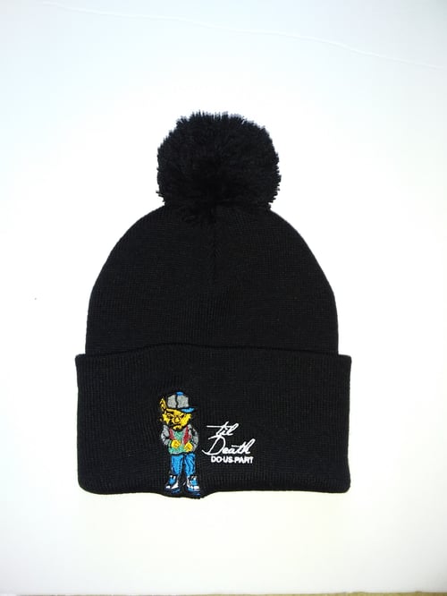 Image of  Embroidery Character Skully With POM