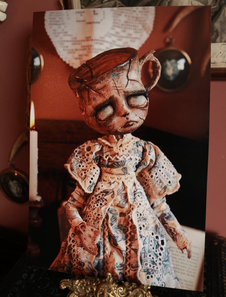 Image of Pearl Grey Art Print