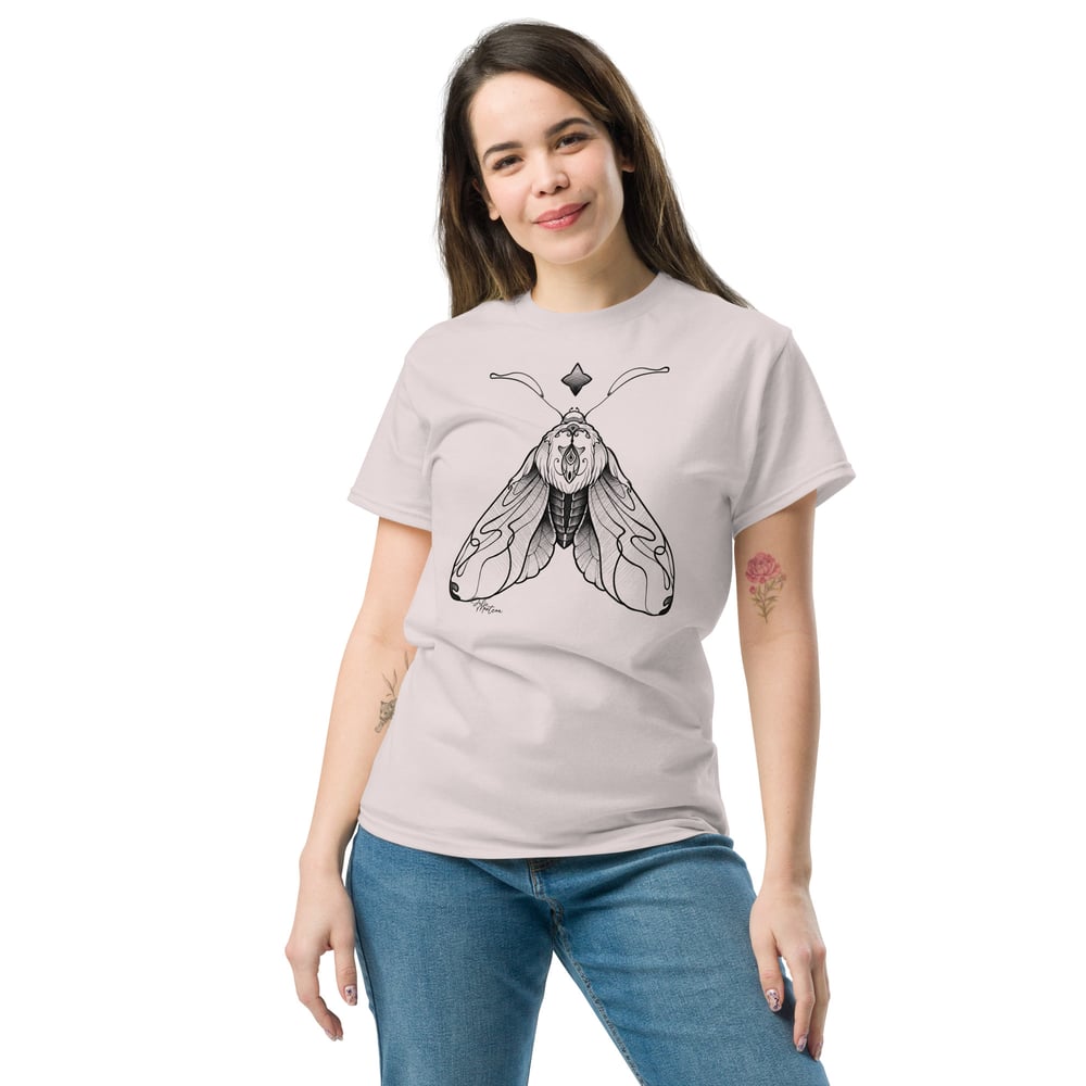 Image of Moth Art Nouveau - Unisex classic tee
