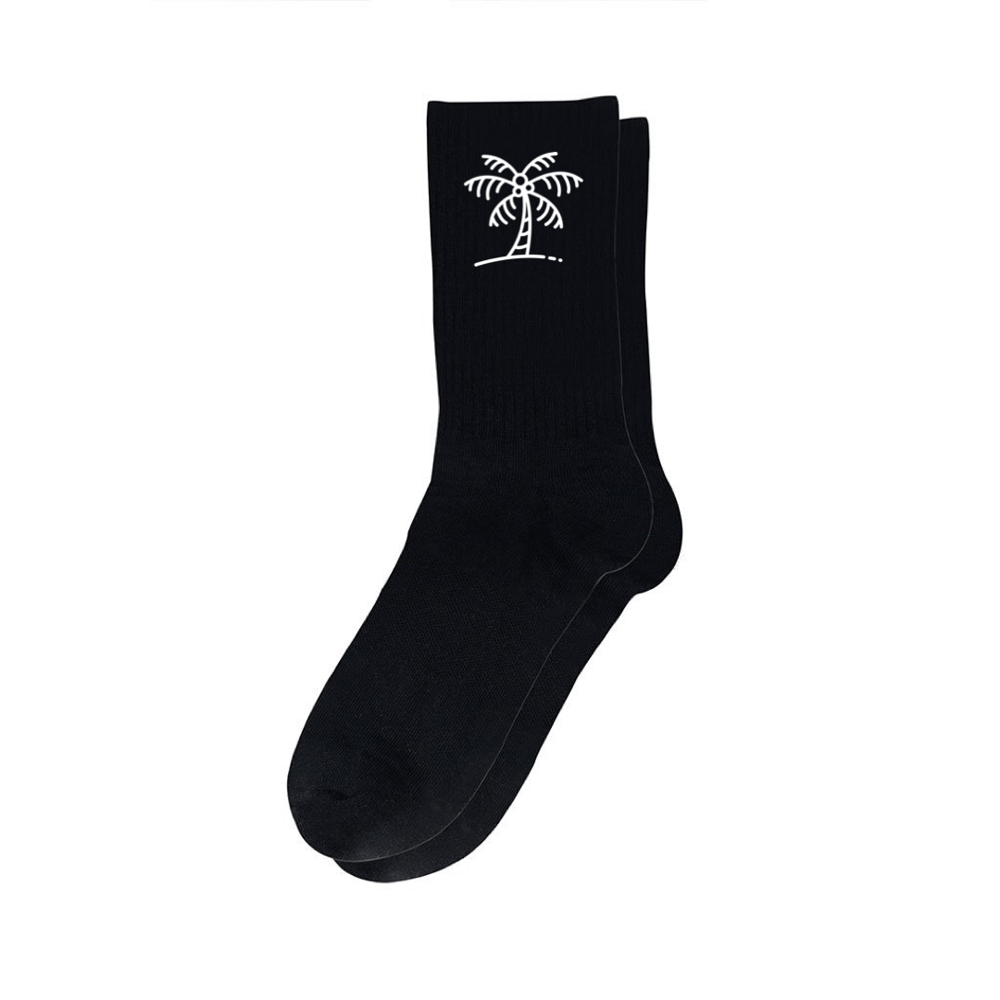 “ANIVERSARIO” SOCKS BLACK / WHITE