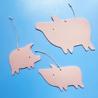 Image 3 of Marcipangris - ophæng / lille gris