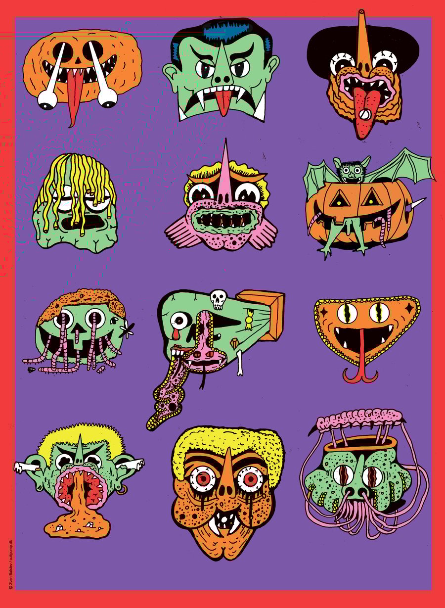 Image of Halloween plakat