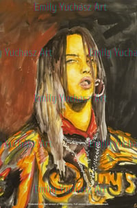 Billie-Billie Eilish 11x17