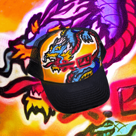 Image of DRAGON 64 TRUCKER HAT