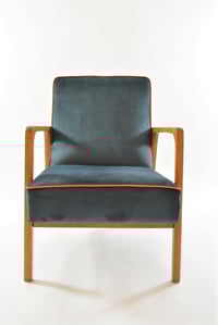 Image 3 of Fauteuils KADR bleu nuit foncé