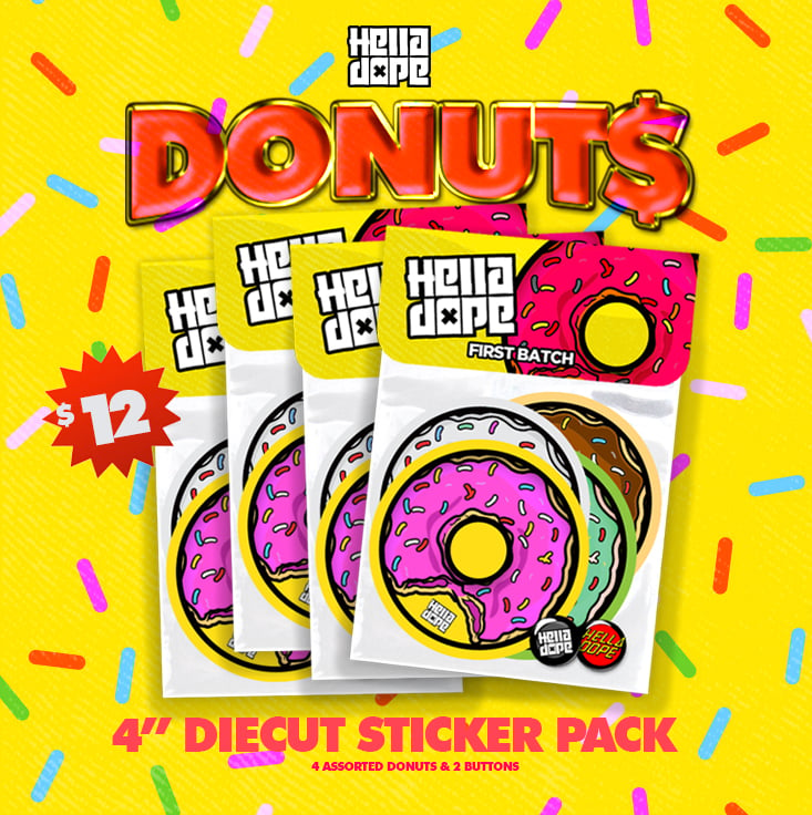 Image of Donut Sticker Pack