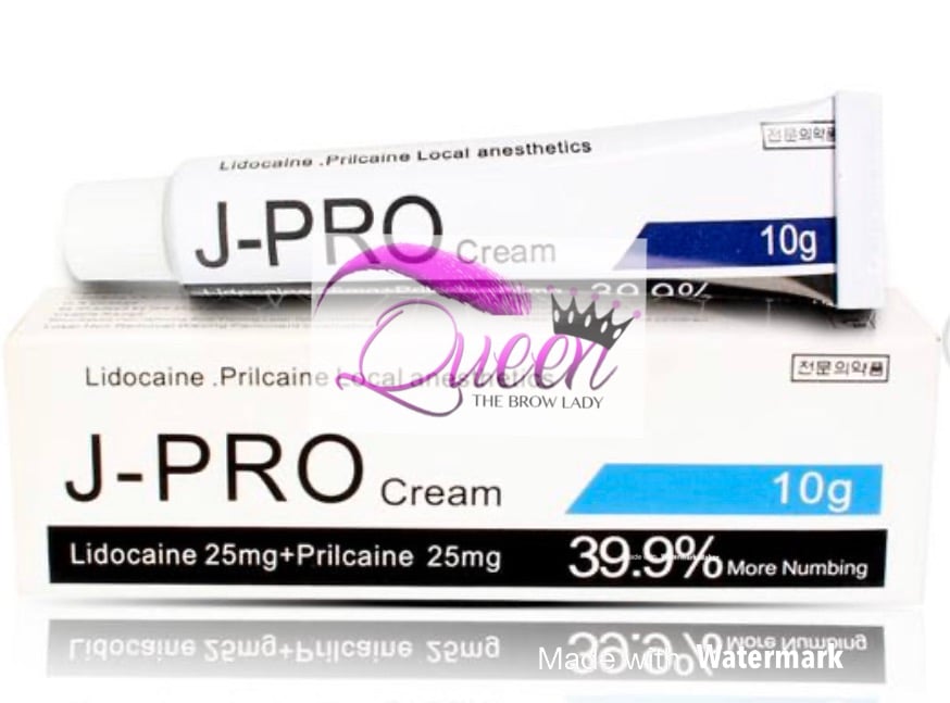Image of Queen The Brow Lady J-Pro  ( Numbing Cream) 