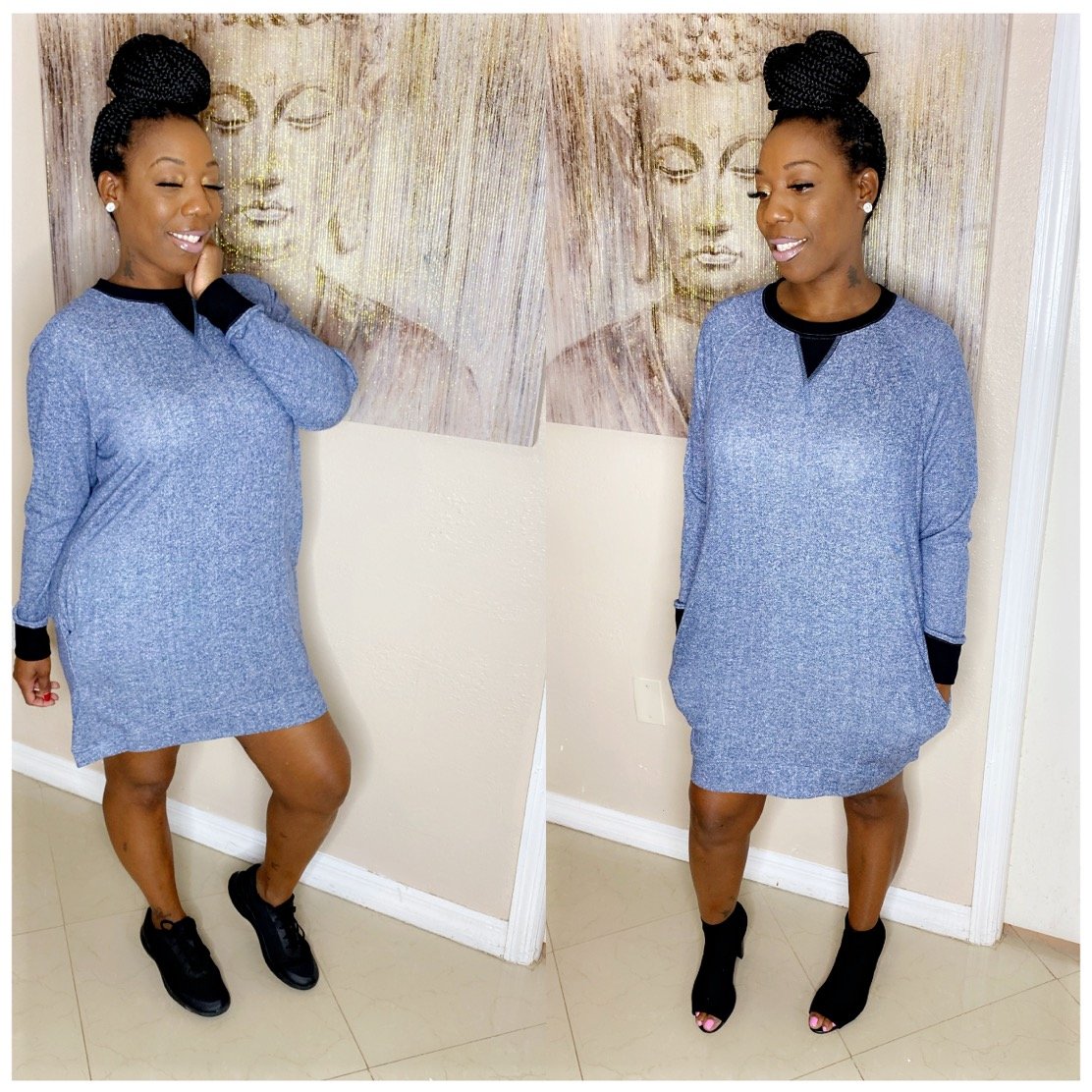 Image of On The Run Oversized Dress