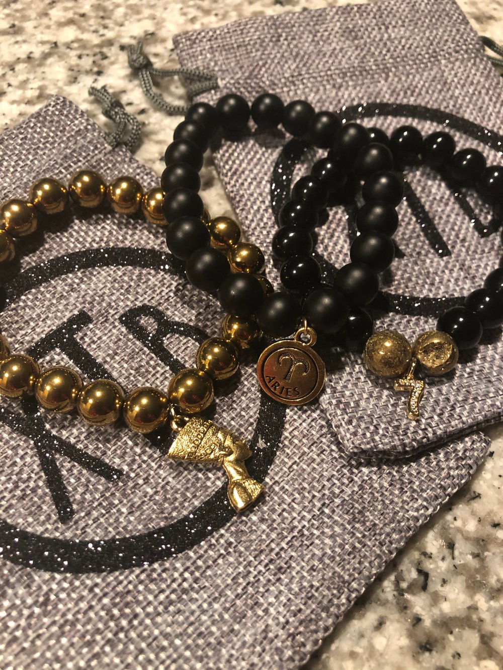 Zodiac Bracelets (3) pick 2 colors and your zodiac sign in comments.