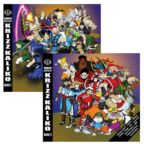 Image of UGH43 Hosted by Krizz Kaliko (2 DISC)