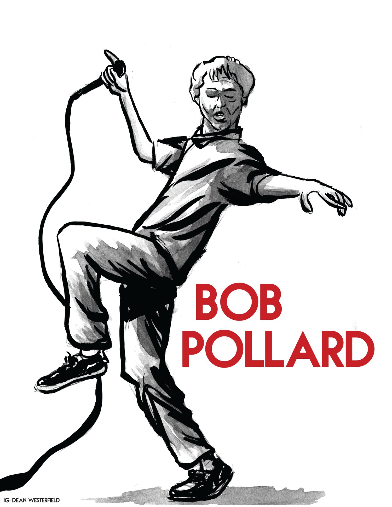 Image of Robert Pollard Print