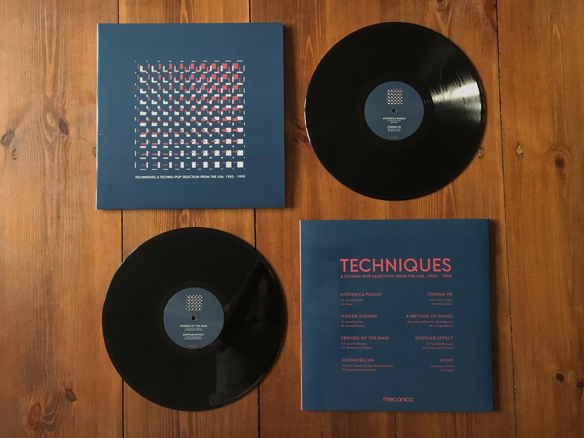 Image of Techniques. A Techno-Pop Selection from the USA: 1982-1990 2LP