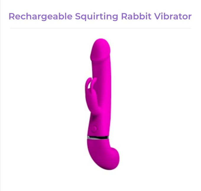 Image of Squirting Rabbit Vibrator